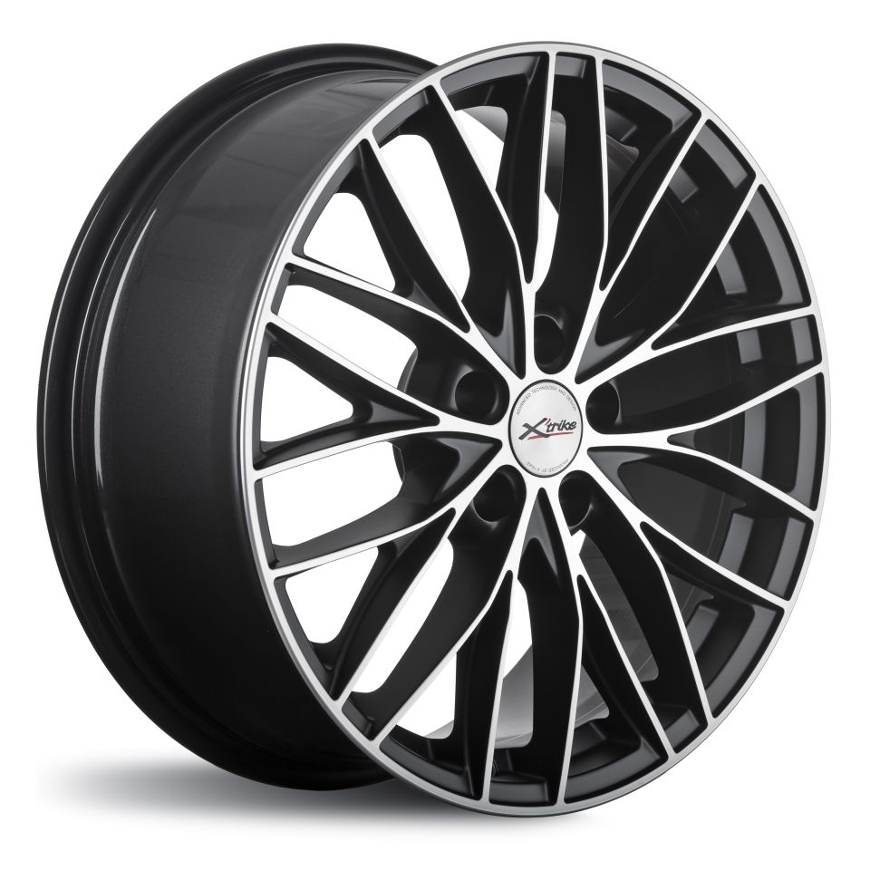 

Колесный диск Xtrike X-130 R18 5*108 ET50 Dia 63.35, литой алмаз черный.