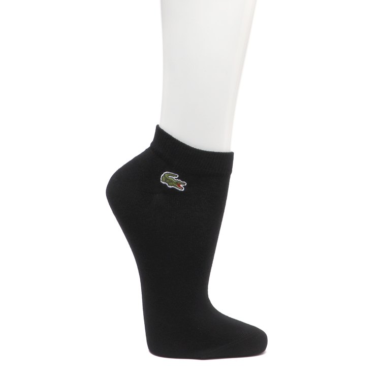

Комплект носков унисекс LACOSTE RA4183 черных 36-40 3 пары, Черный, RA4183