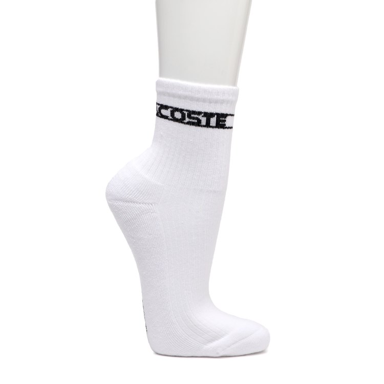 Носки унисекс LACOSTE RA2416 белые 41-45 830₽