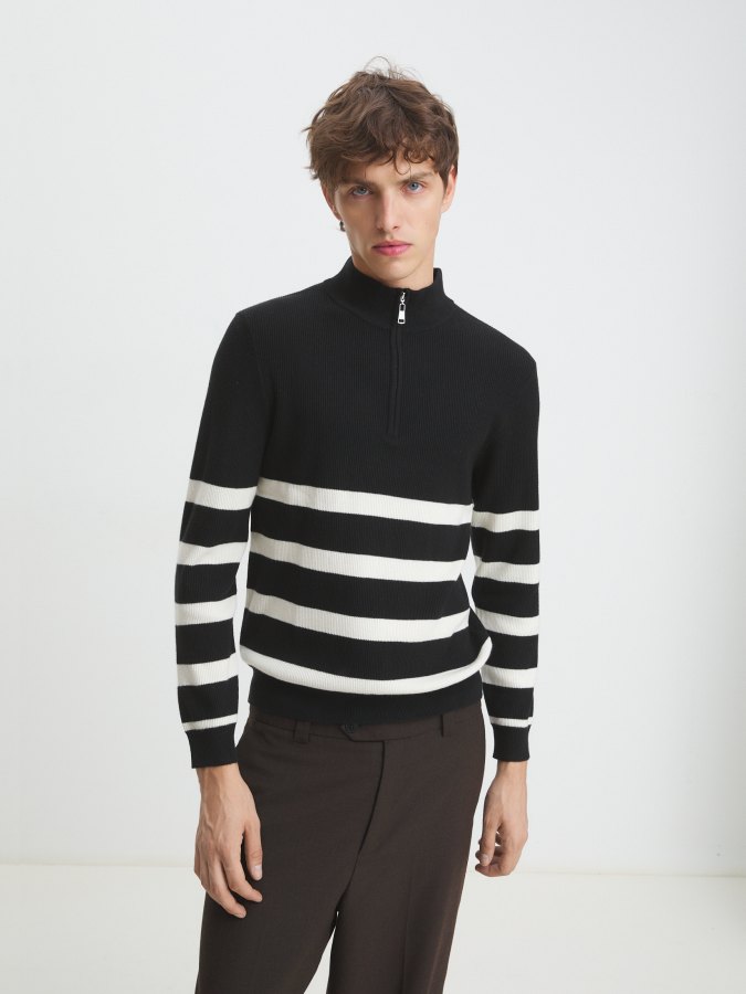

Водолазка мужская Maison David JX23 черная 2XL, Черный, JX23