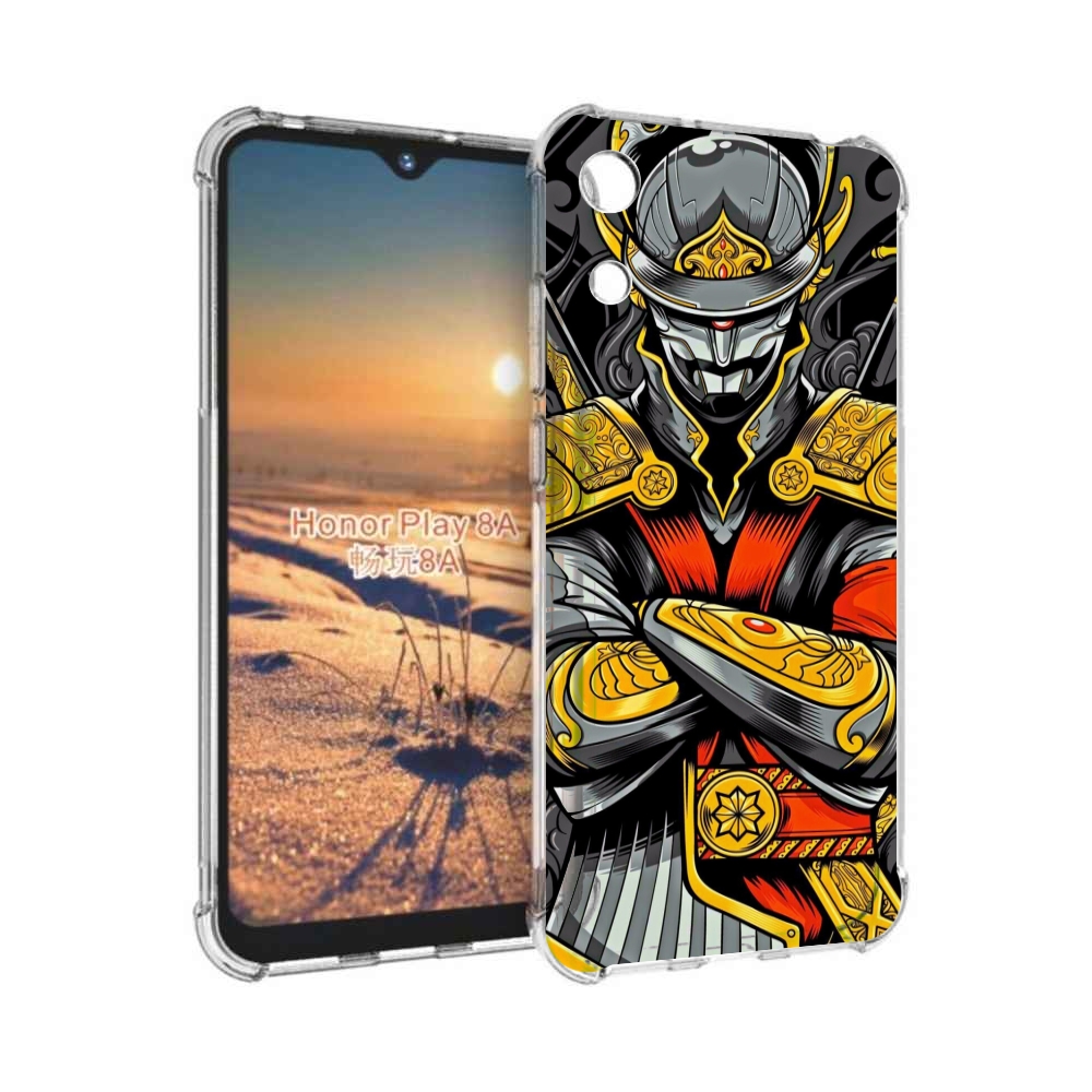 

Чехол бампер MyPads самурай для Honor 8A, Прозрачный, Tocco