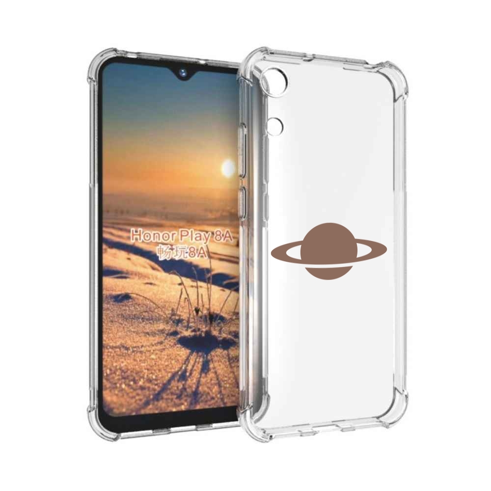 

Чехол бампер MyPads сатурн для Honor 8A, Прозрачный, Tocco