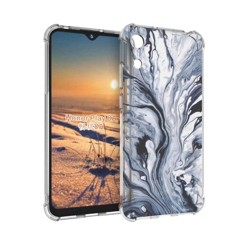 

Чехол бампер MyPads серая краска для Honor 8A, Прозрачный, Tocco