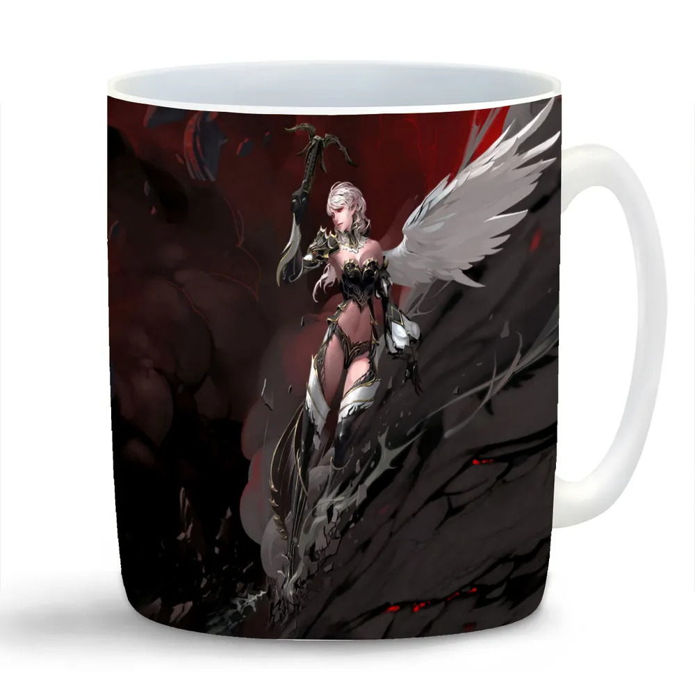 

Кружка CoolPodarok lineage 2 Камаэль Девушка Арбалет