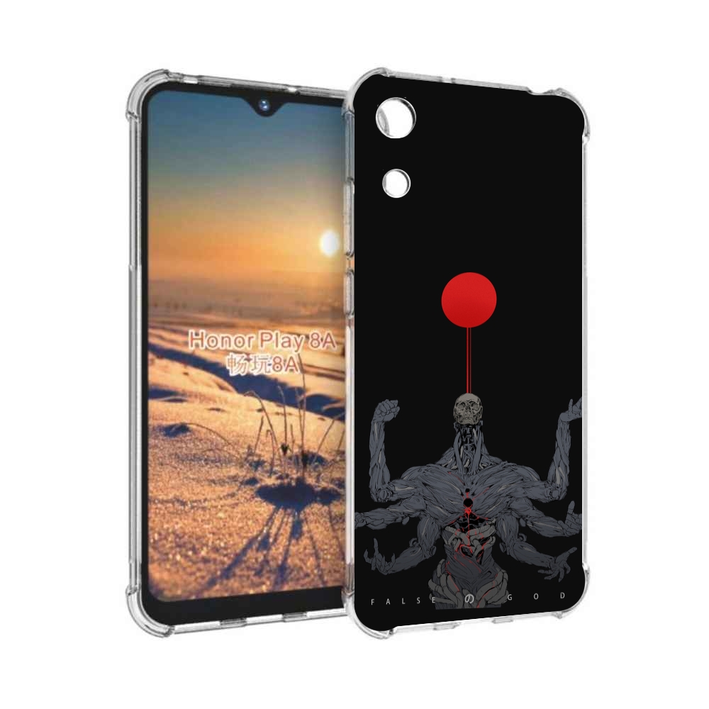 

Чехол бампер MyPads скелет-с-6-руками для Honor 8A, Прозрачный, Tocco