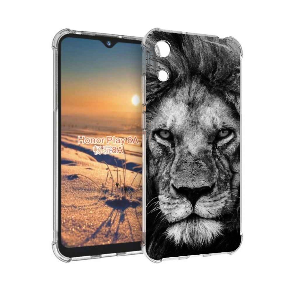 

Чехол бампер MyPads смуглый лев мужской для Honor 8A, Прозрачный, Tocco