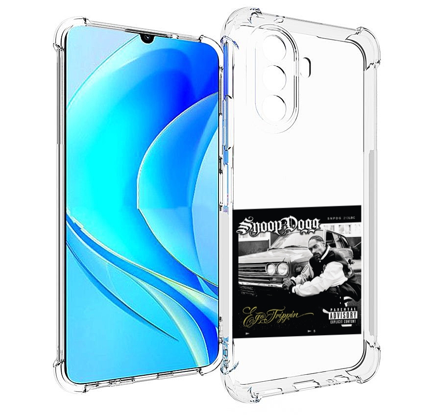 

Чехол MyPads Snoop Dogg EGO TRIPPIN’ для Huawei Nova Y70 / Nova Y70 Plus (MGA-LX9N), Прозрачный, Tocco