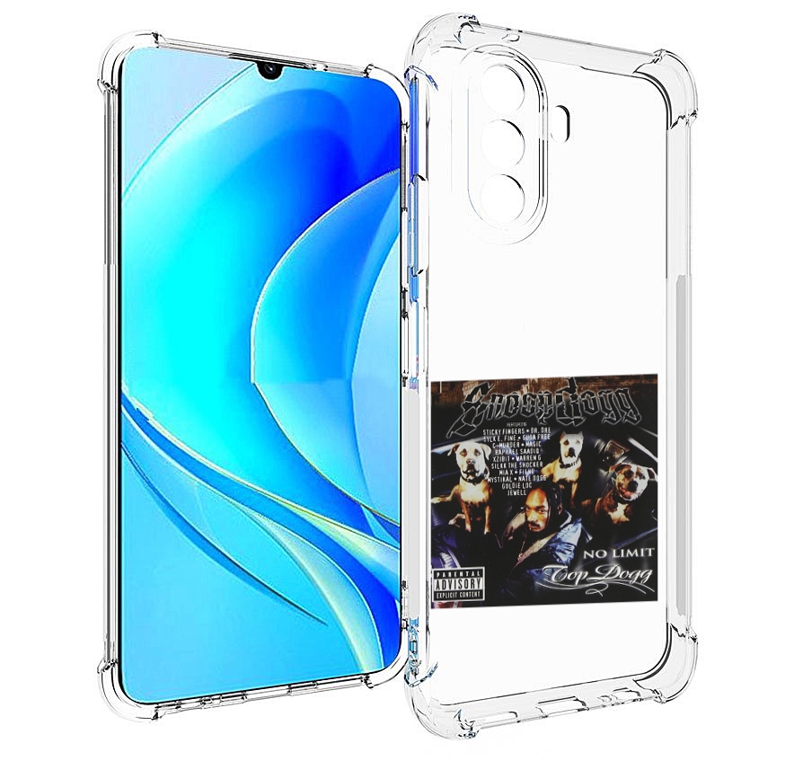 

Чехол MyPads Snoop Dogg NO LIMIT TOP DOGG для Huawei Nova Y70 / Nova Y70 Plus, Прозрачный, Tocco
