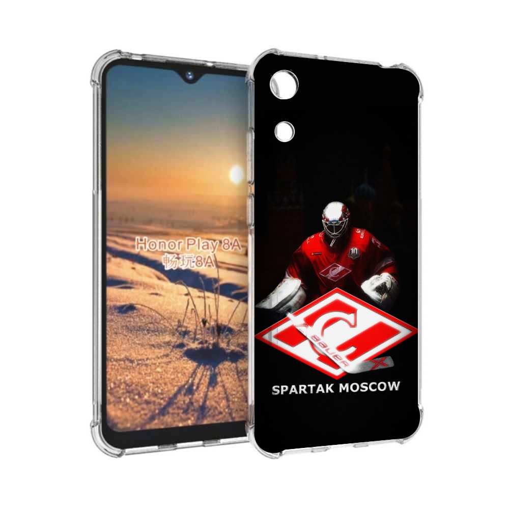 

Чехол бампер MyPads спартак хоккеи мужской для Honor 8A, Прозрачный, Tocco