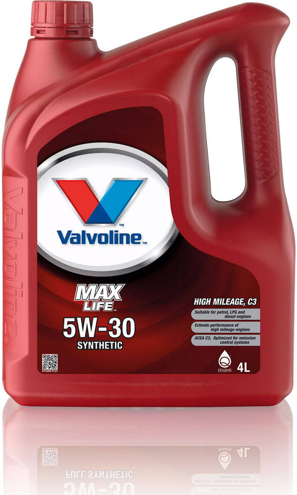 фото Масло мотор. valvoline maxlife c3 5w-30 4л.