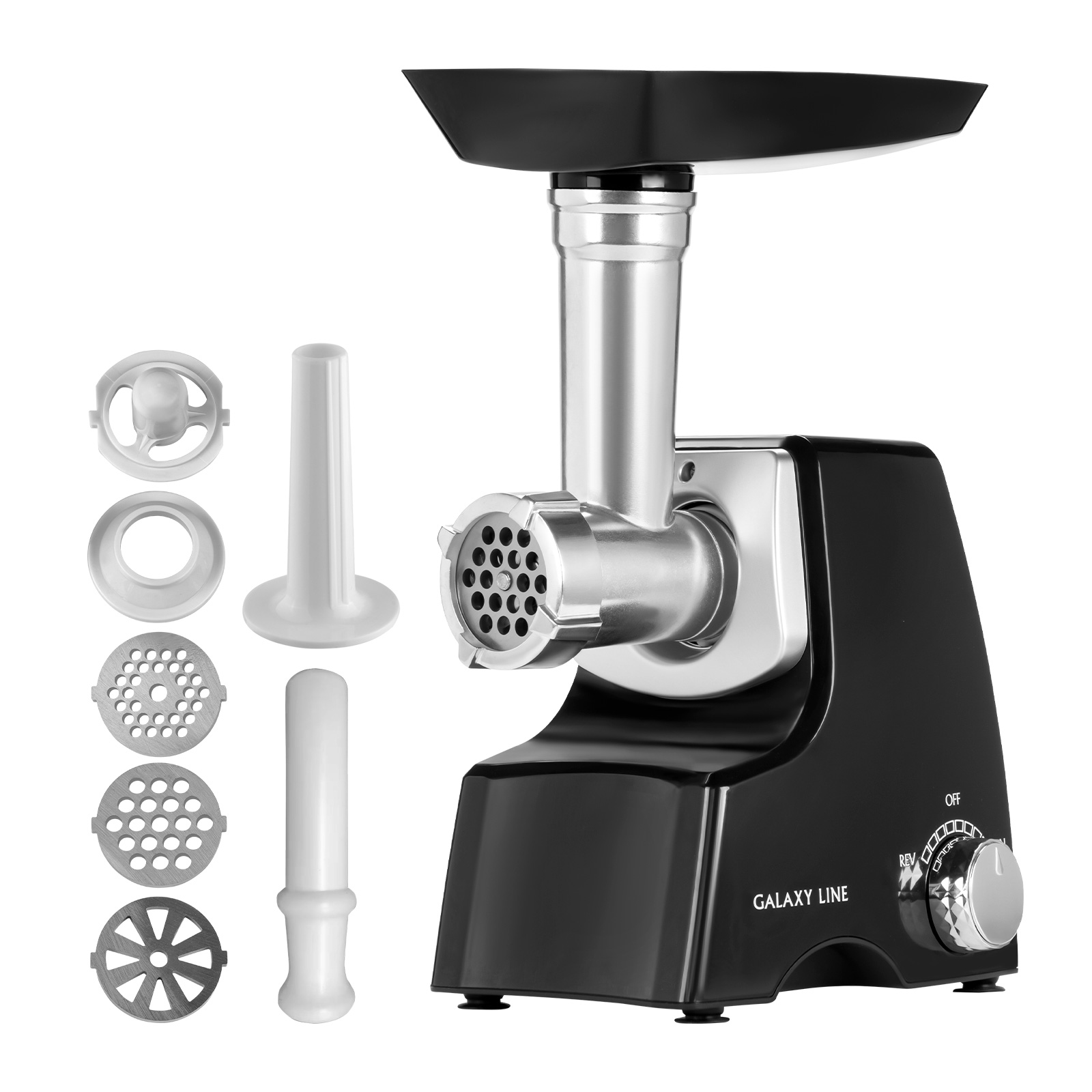 Электромясорубка Galaxy Line GL2415 1200 Вт Black