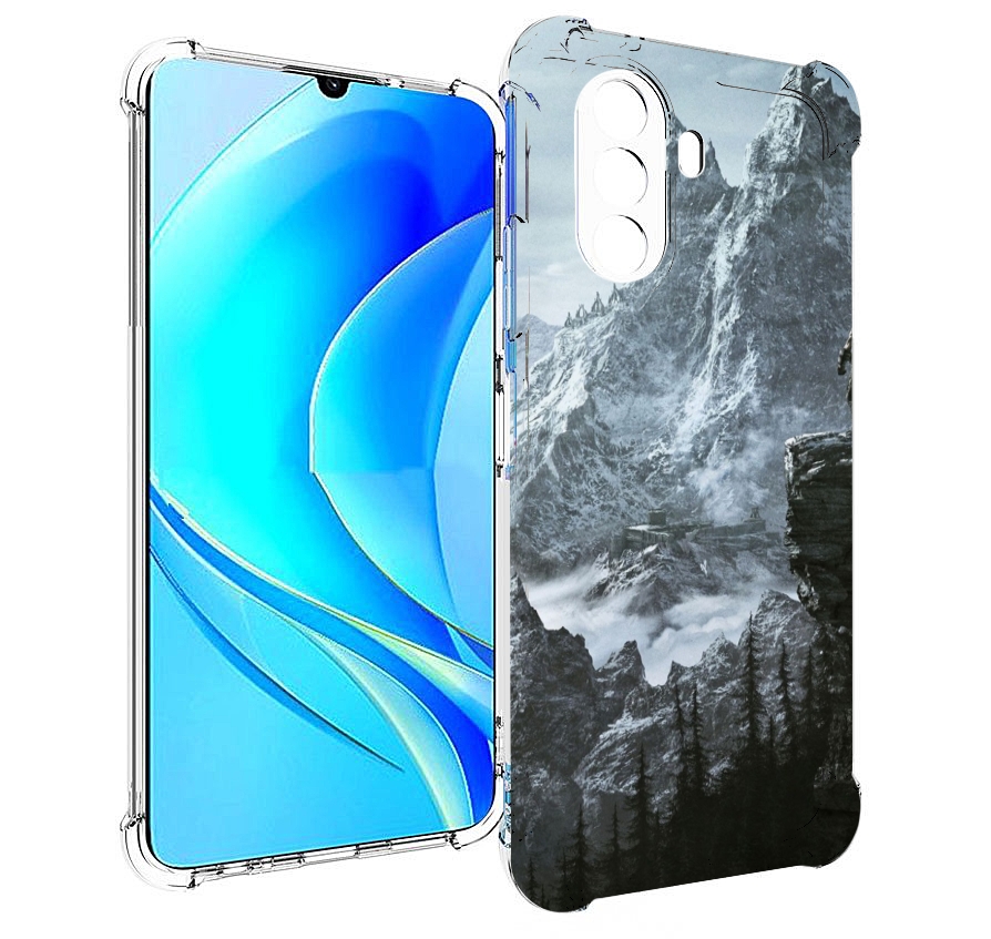 

Чехол MyPads The Elder Scrolls V Skyrim для Huawei Nova Y70 / Nova Y70 Plus (MGA-LX9N), Прозрачный, Tocco