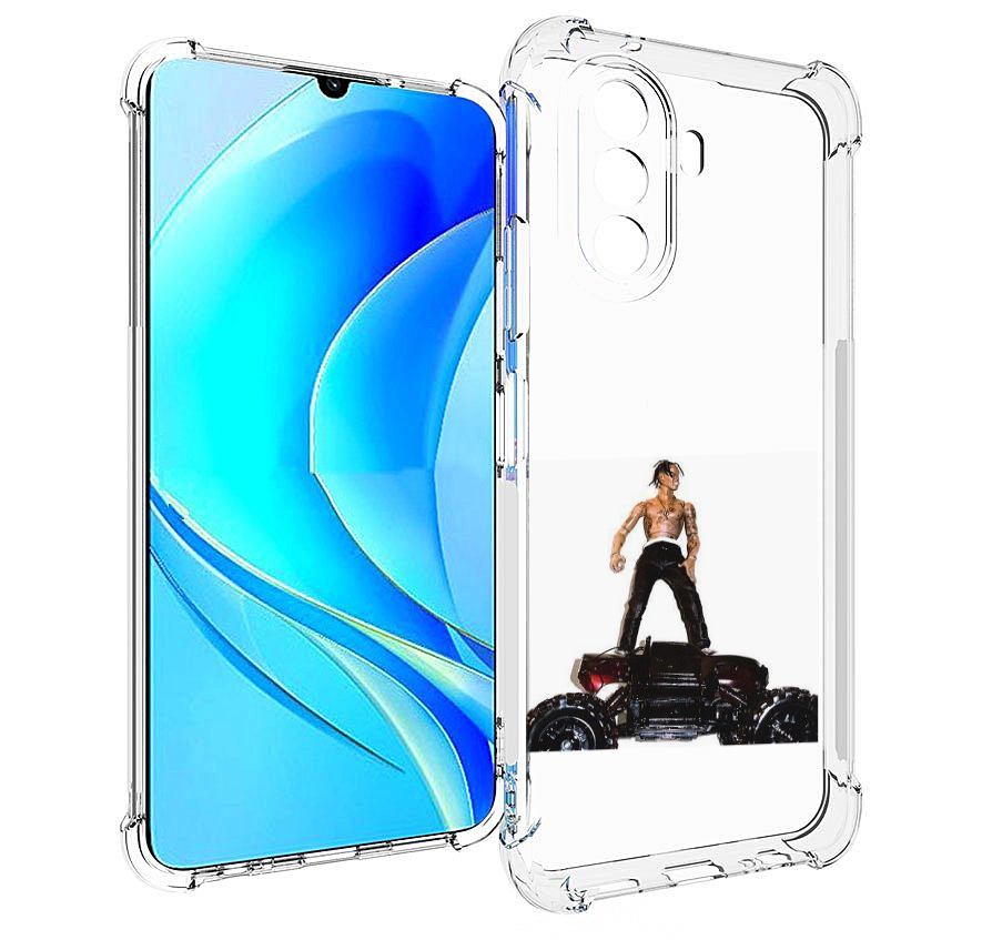 

Чехол MyPads Travis Scott - Rodeo для Huawei Nova Y70 / Nova Y70 Plus (MGA-LX9N), Прозрачный, Tocco