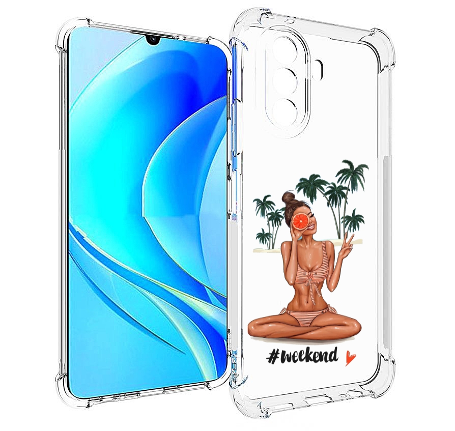 

Чехол MyPads Weekend для Huawei Nova Y70 / Nova Y70 Plus (MGA-LX9N) / Huawei Enjoy 50, Прозрачный, Tocco