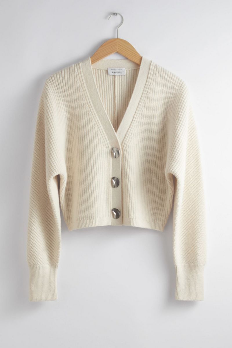 

Кардиган женский & Other Stories 1211945 белый M, 1211945