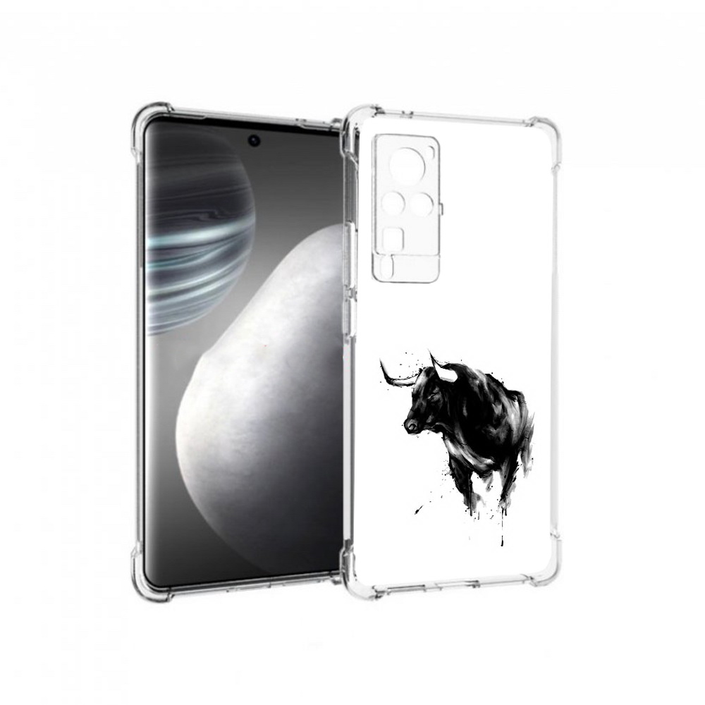 

Чехол MyPads Tocco для Vivo X60 pro бык (PT226972.385.254), Прозрачный, Tocco