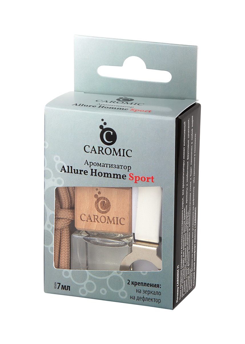 

Ароматизатор CAROMIC Allure Homme Sport