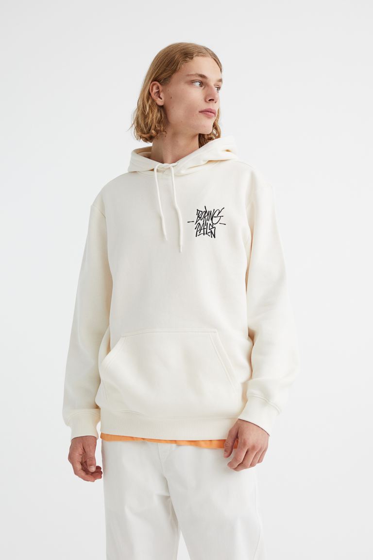 

Худи мужское H&M 1007262024 белое XL (доставка из-за рубежа), 1007262024