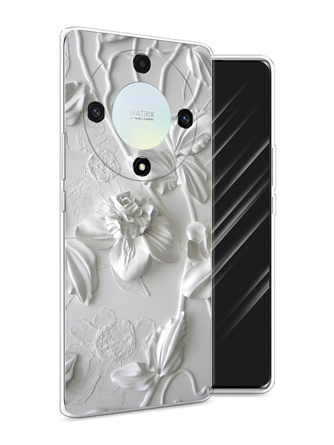 

Чехол Awog на Honor X9A "Гипсовые цветы", 6120850-7
