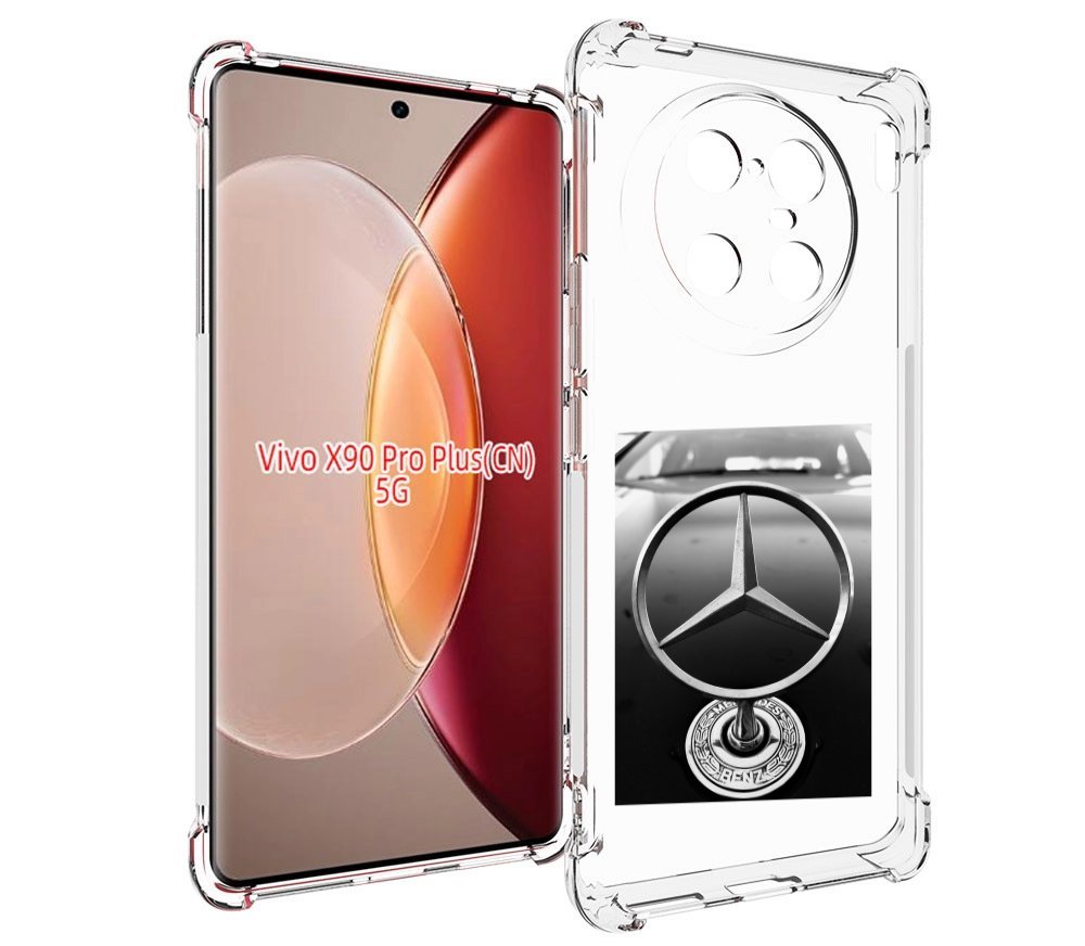 

Чехол MyPads мерседес mercedes 6 мужской для Vivo X90 Pro Plus, Прозрачный, Tocco
