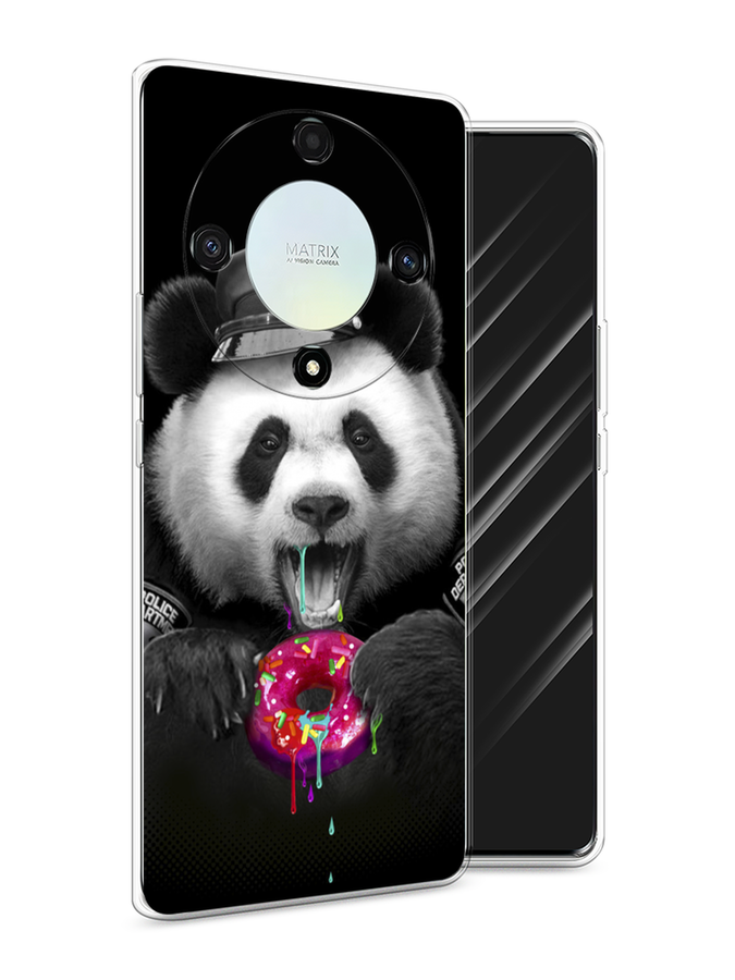 

Чехол Awog на Honor X9A "Панда police", Черный;белый;розовый, 6120850-2