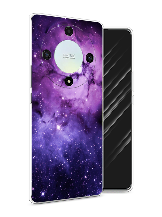 

Чехол Awog на Honor X9A "Космос 18", Фиолетовый;черный;белый, 6120850-1