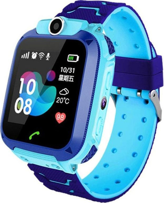 фото Детские смарт-часы nobrand smart baby watch q12 blue/blue