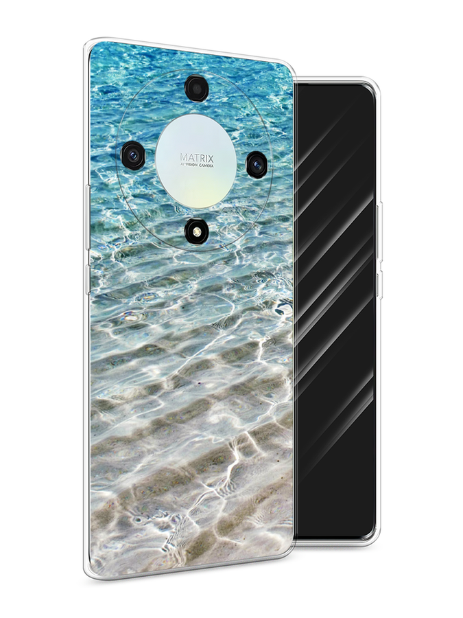 

Чехол Awog на Honor X9A "Волны 10", Бирюзовый, 6120850-4