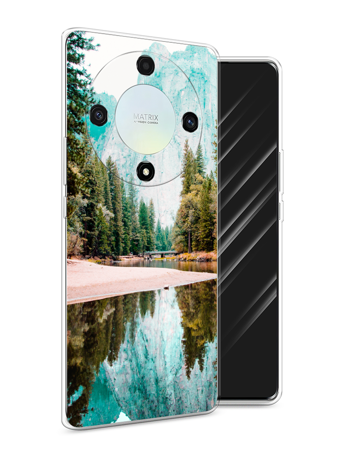 

Чехол Awog на Honor X9A "Горы 11", Зеленый;голубой, 6120850-4