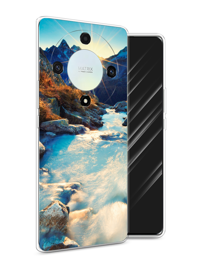 

Чехол Awog на Honor X9A "Восход 7", Коричневый;белый;голубой, 6120850-4