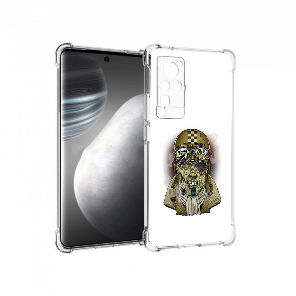 

Чехол MyPads Tocco для Vivo X60 pro военный зомби (PT226972.385.264), Прозрачный, Tocco