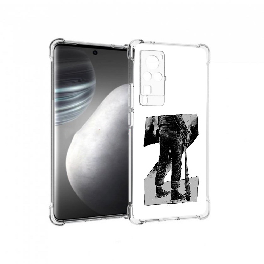 

Чехол MyPads Tocco для Vivo X60 pro воин черно белый (PT226972.385.265), Tocco