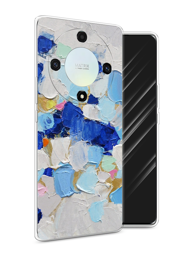 

Чехол Awog на Honor X9A "Холст сине-белый", Синий, 6120850-10