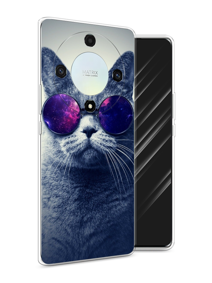 Чехол Awog на Honor X9A Космический кот