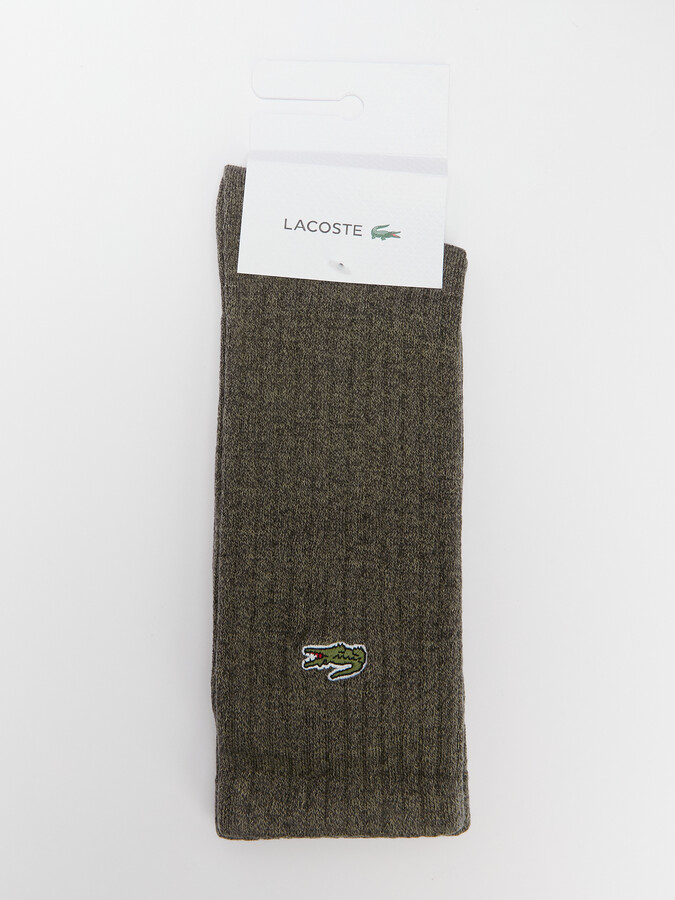 

Носки унисекс LACOSTE RA2519 хаки, RA2519