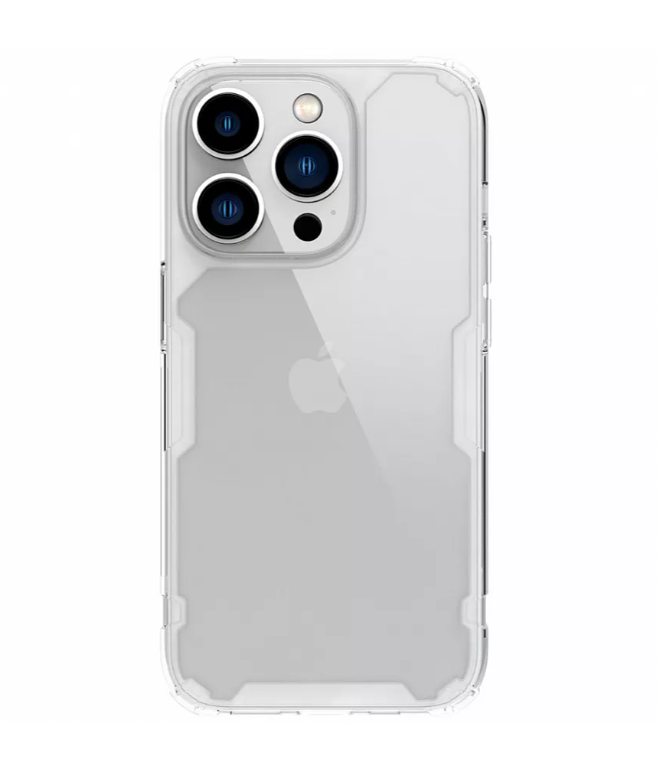 

Чехол Nillkin Nature TPU Pro для iPhone 14 Pro Max прозрачный / белый, Nature TPU