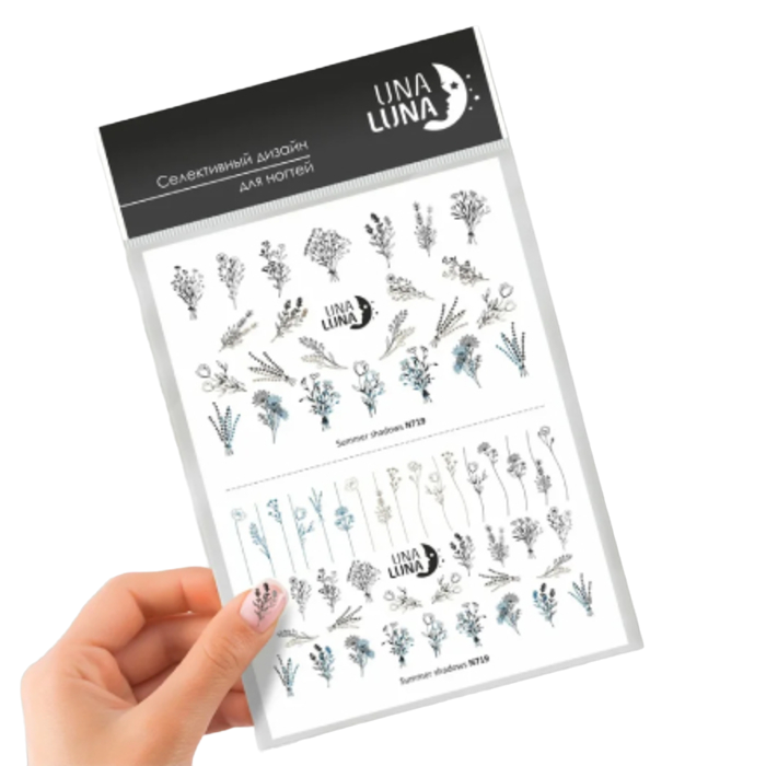 

Слайдер-дизайн Una Luna Summer Shadows №N719, Черный