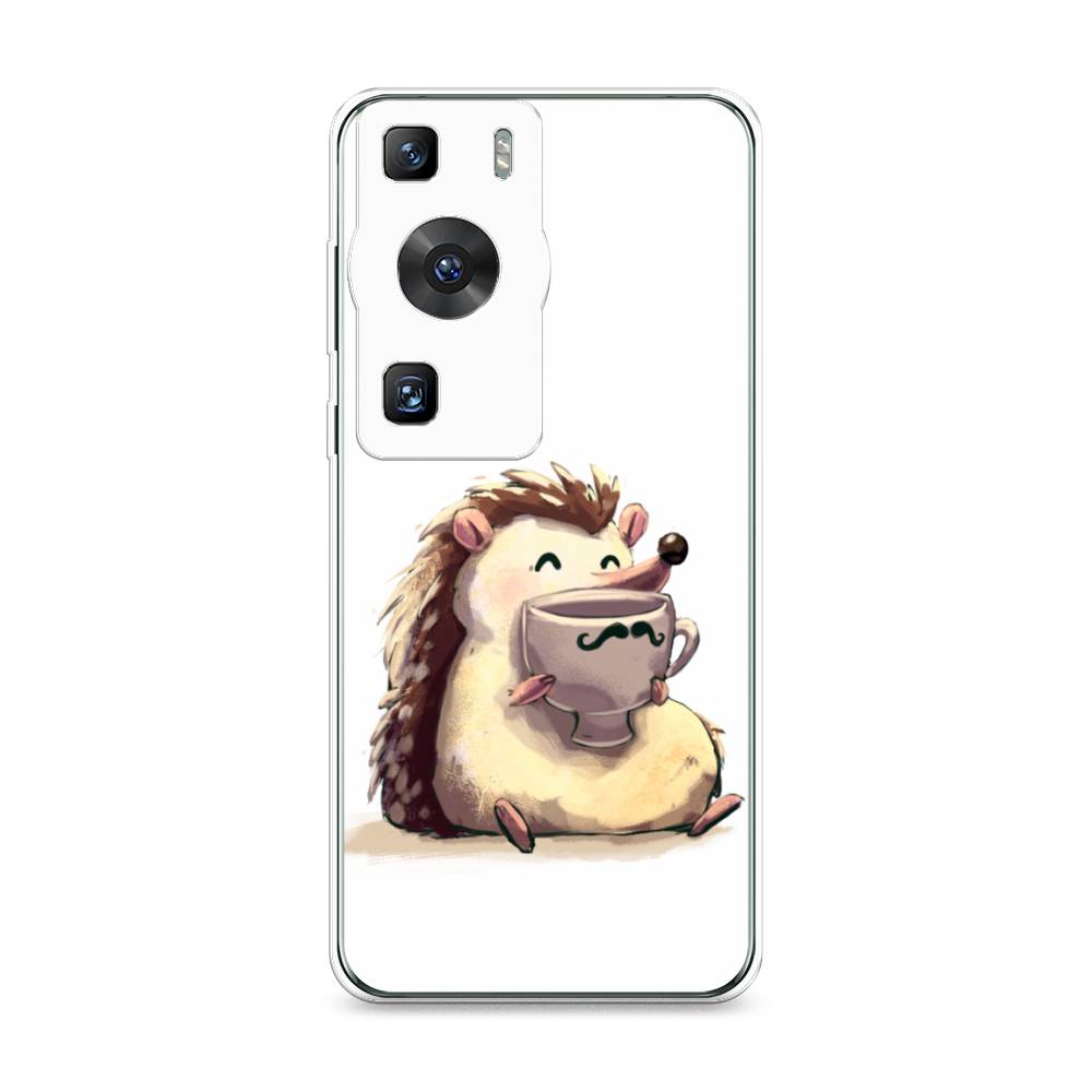 

Силиконовый чехол "Еж кофеман" на Huawei P60, Белый;коричневый;прозрачный;бежевый