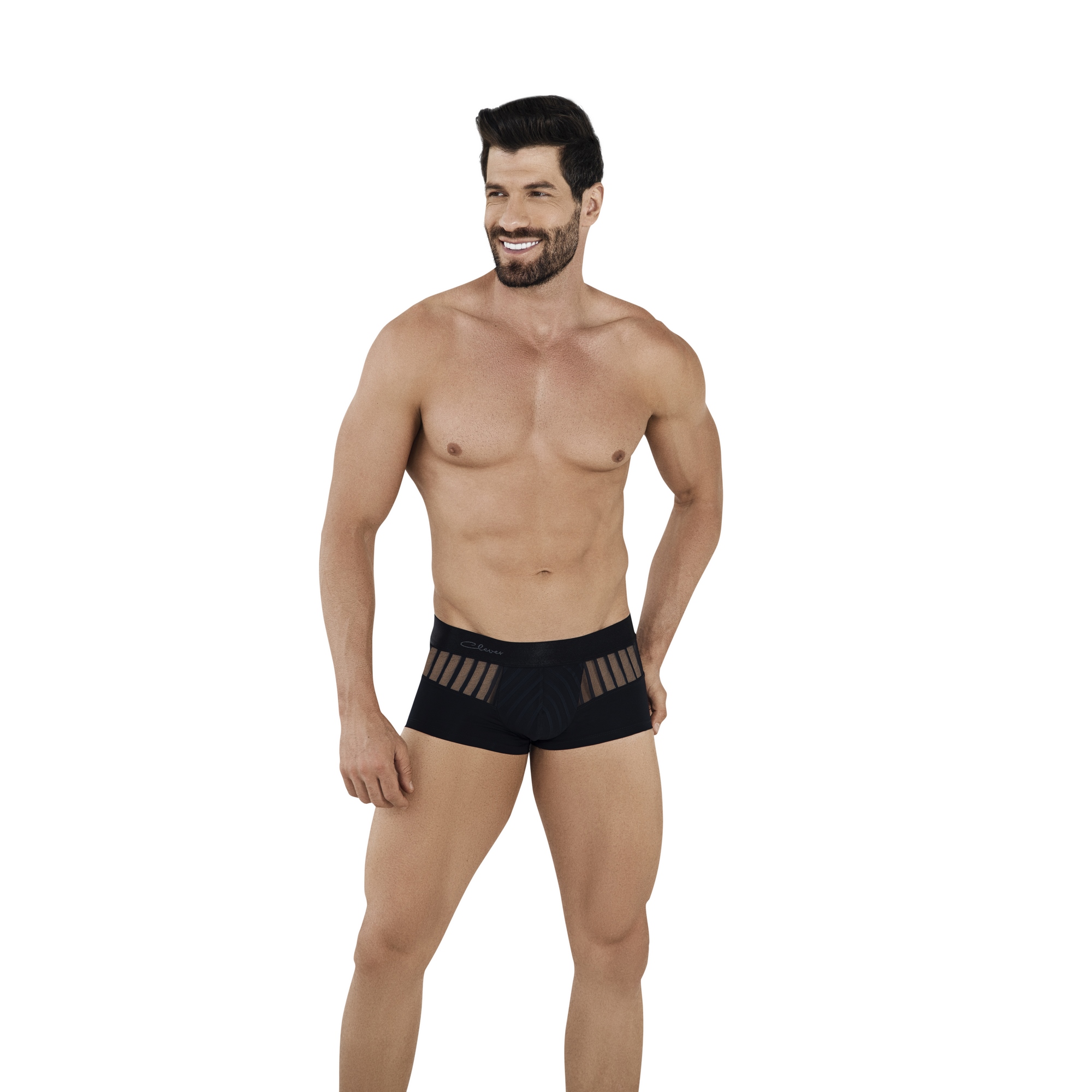 

Трусы мужские Clever Masculine Underwear 1032 черные S, Черный, 1032