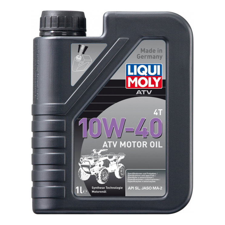 

Масло моторное для 4-т.мотоц. ATV 4T Motoroil Offroad 10W-40 SN MA2 (1л)