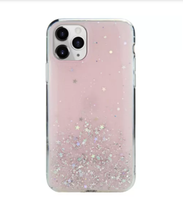 

Чехол SwitchEasy Starfield для iPhone 11 Pro прозрачный розовый
