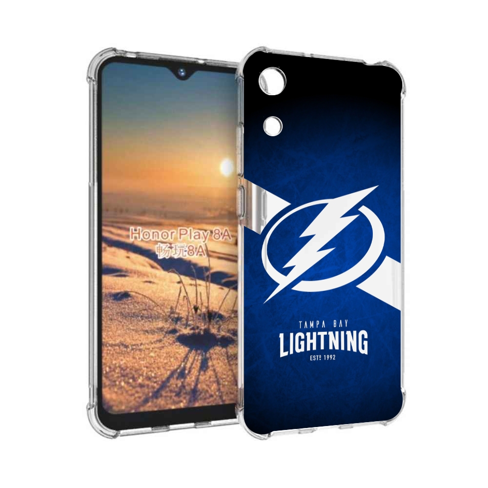 

Чехол бампер MyPads тапа беи лаитнинг мужской для Honor 8A, Прозрачный, Tocco