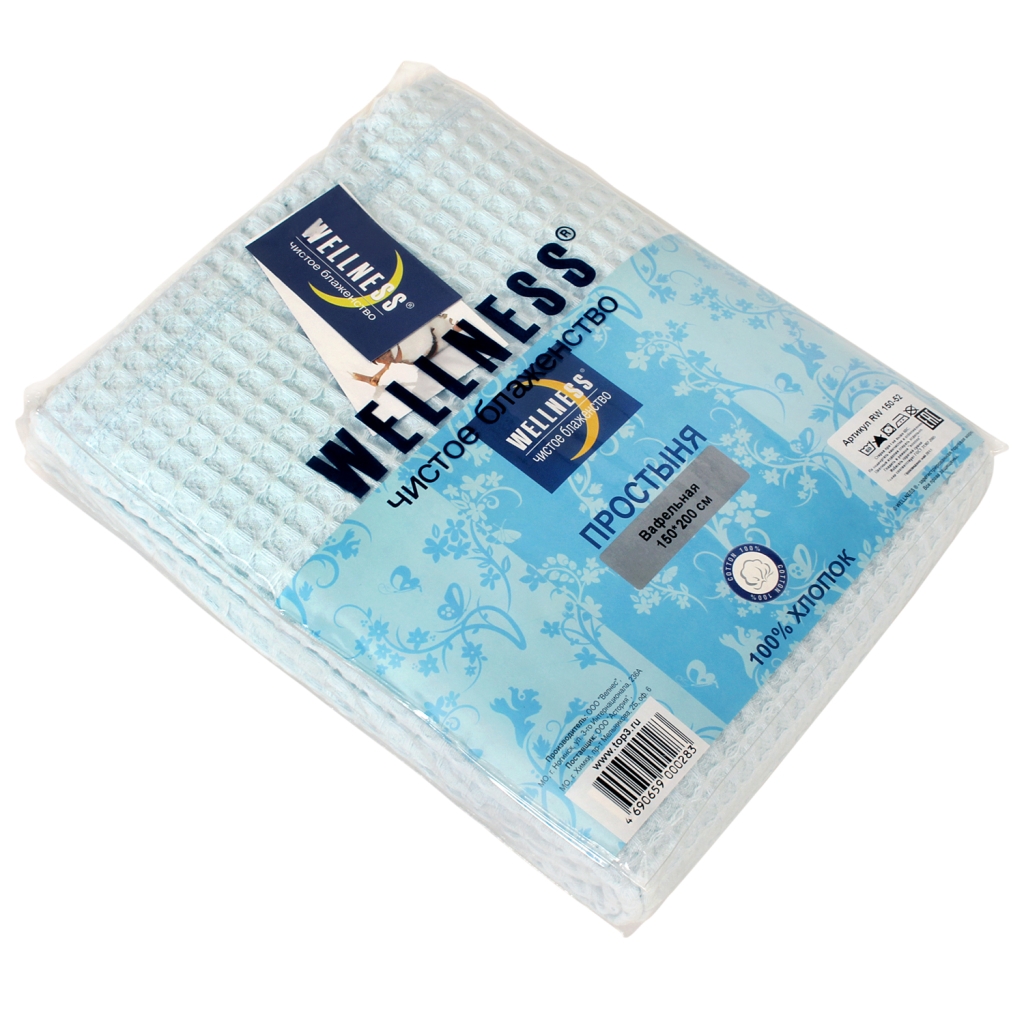 

Простыня WELLNESS, RW150-52, 150x200
