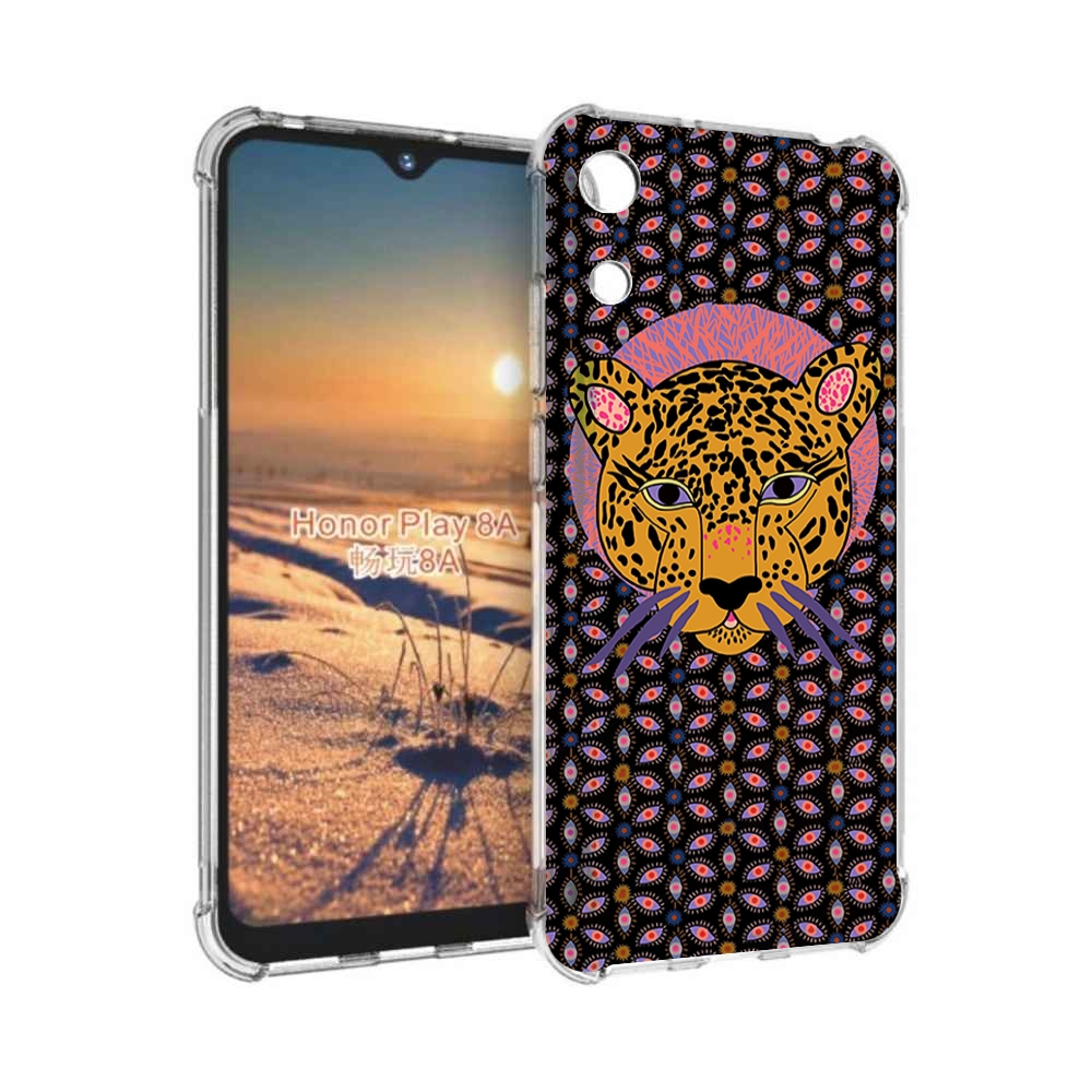 

Чехол бампер MyPads тигр-в-глазах для Honor 8A, Прозрачный, Tocco