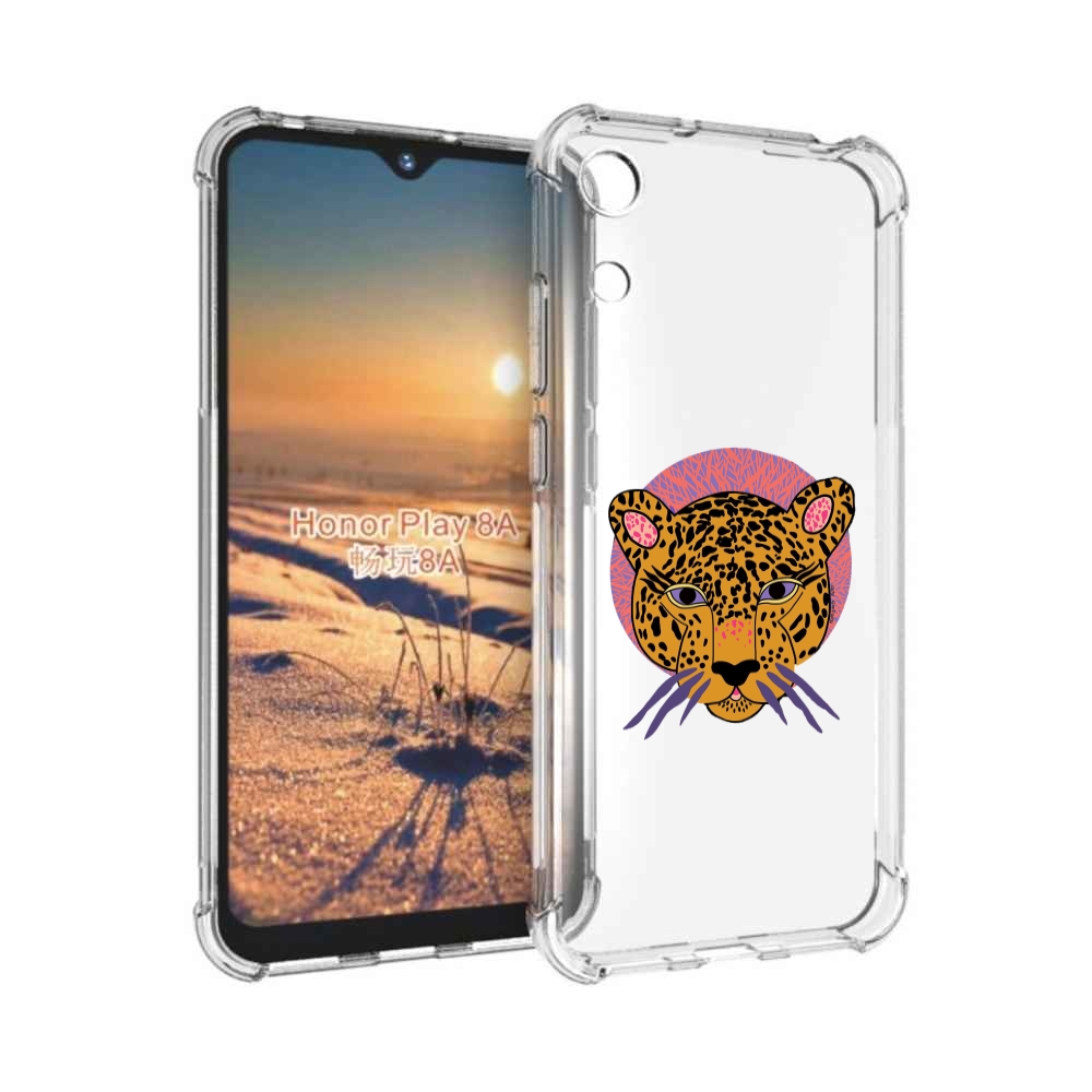 

Чехол бампер MyPads тигр-в-кругу для Honor 8A, Прозрачный, Tocco