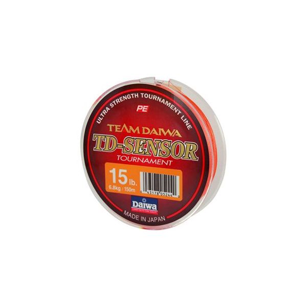

Леска Daiwa TD Sensonar Tournament 15-150 / Orange (19045), Оранжевый, TD Sensor Tournament