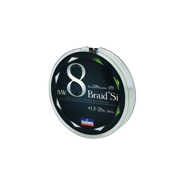 

Леска Daiwa Braid + Si 20 Lb (25140), Разноцветный, Braid + Si