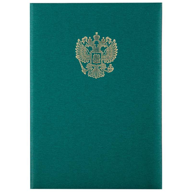 

Папка адресная Officespace 261582 с гербом, 3 штуки, Зеленый