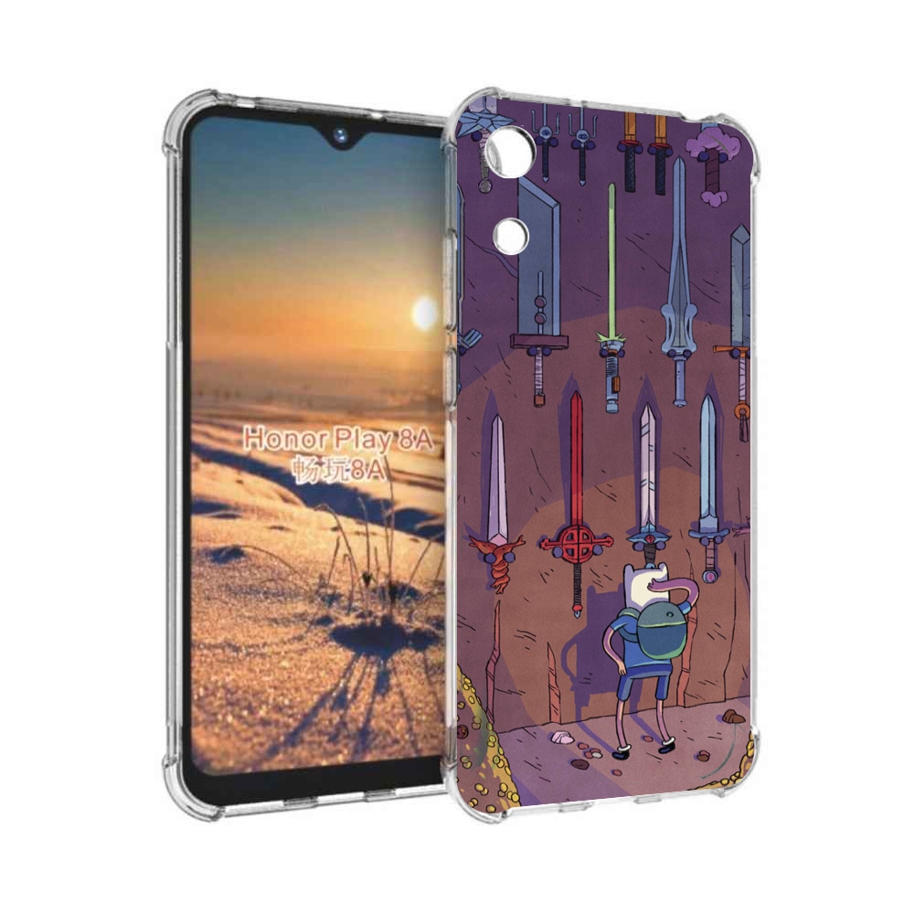 

Чехол бампер MyPads фин ищет меч для Honor 8A, Прозрачный, Tocco