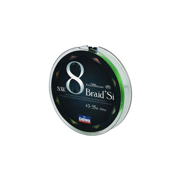 

Леска Daiwa Braid + Si 35 Lb (25143), Разноцветный, Braid + Si